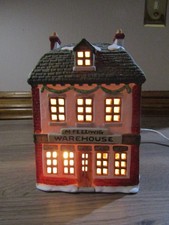 Dept 56, Dickens' Village Series, "Fizziwig's Warehouse" #6500-5, 1986 Pre-owned