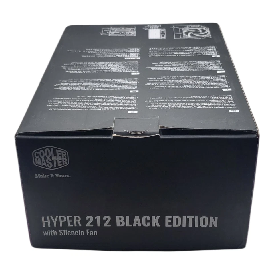 Cooler Master Hyper 212 Black Edition RGB 120mm CPU Air Cooling Fan - Image 4 of 4