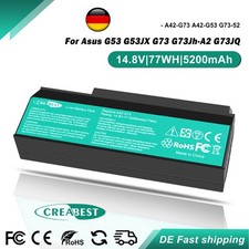 Batteria 14,8 V 5200 mAh A42-G73 G73-52 per Asus G53 G53JX G73 G73Jh-A2 G73JQ A43-G73