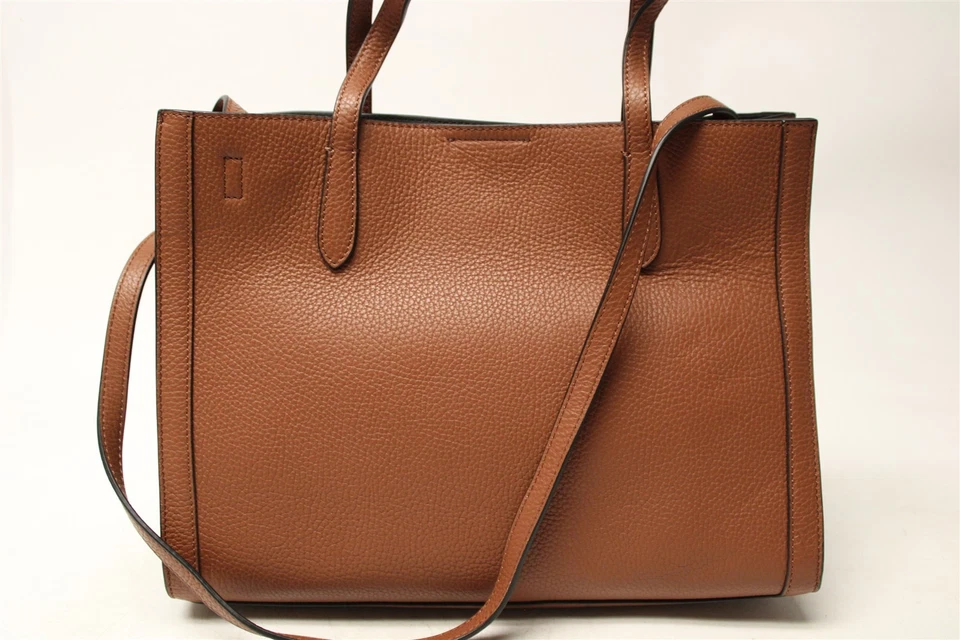 Banana Republic NEW Tailored Medium Tote Cuoio $168 Brown Leather Bag 425105 - Image 2 of 4