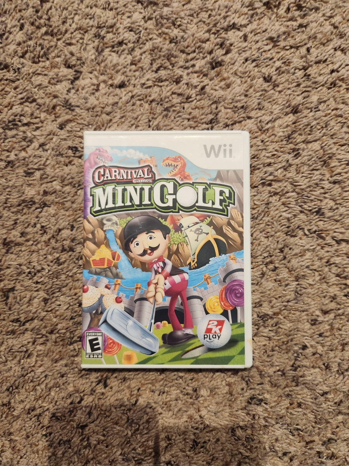 Carnival Games Mini Golf for Wii - Tested & Working
