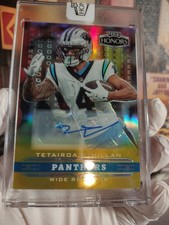 2025 Panini Honors Tetairoa McMillan #1/3 Gold Auto  Encased SSP  Panthers  ✨✨