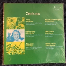 Lyrita LP: Overtures; London Philharmonic, London Symphony, & New Philharmonia