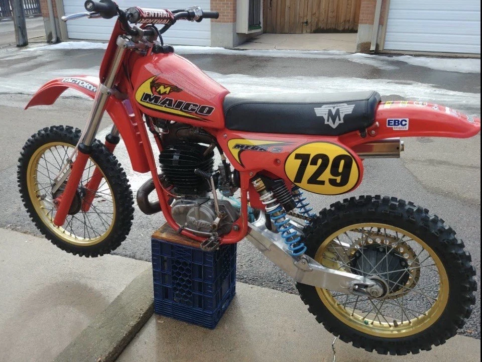 Maico Uni Air Filter 1980 - 1981 5 Speed 250 - 440 - 490 NEW! - Image 3 of 4