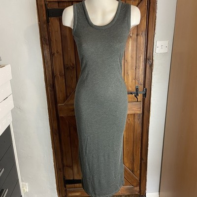NU Denmark Grey Sleeveless Maxi Jersey Lounge Dress Size XS