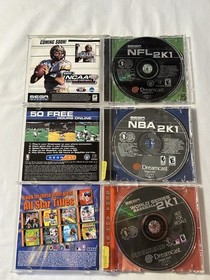 Sega Dreamcast Console Game Lot