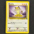 Meowth - 56/64 - Common - Jungle Set - Pokemon Card - HP