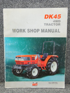 OEM Factory KIOTI DK45 4WD Tractor Workshop Service Repair Manual 12893-24501