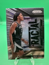 2025 Panini Prizm WNBA Jackie Young Fractal Insert Las Vegas Aces