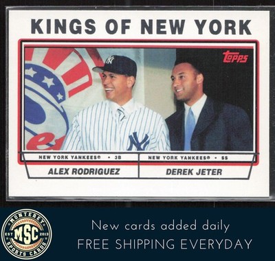 Alex Rodriguez / Derek Jeter 2011 Topps 60 Years of Topps #60YOT-112 Yankees