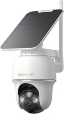 REOLINK First 4K Solar Security Cameras Wireless Outdoor, Argus PT Ultra Solar P