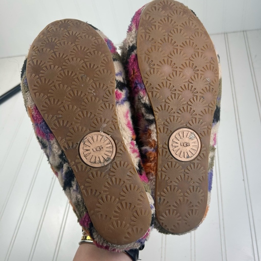 UGG Fluff Yeah Slingback Multicolor Slippers Wome… - image 4