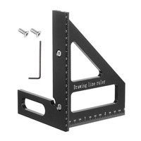FüR Imperial 3D Messlineal Set Mit Schraube, Schwarz