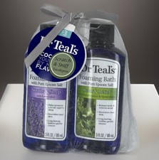 Dr Teal's Foaming Bath Set Soothe  Sleep Lavender Relax  Relief Eucalypus Mint