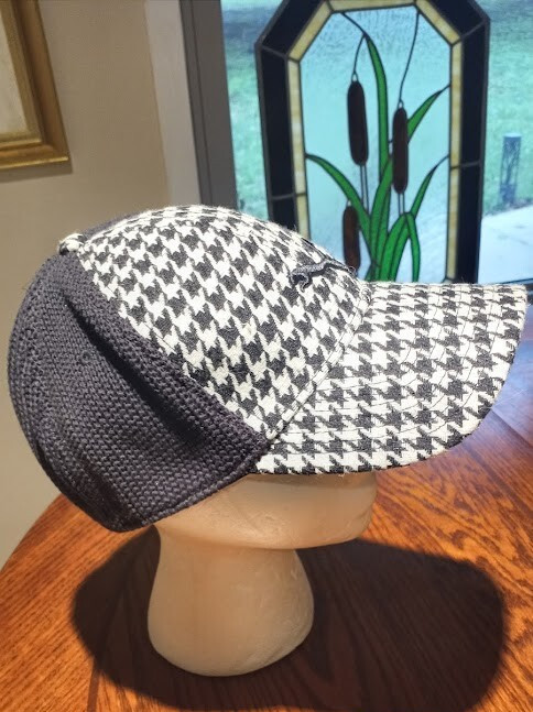 Puma houndstooth pattern black white stretch fit … - image 4