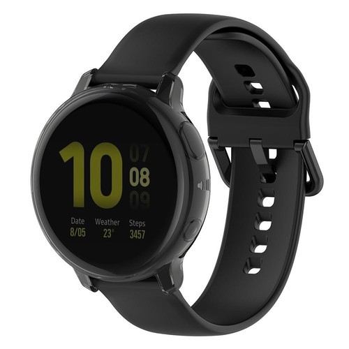 F# TPU Cover Shell for Galaxy Watch Active 2 44mm R820 (Clear Black) - Zdjęcie 5 z 6