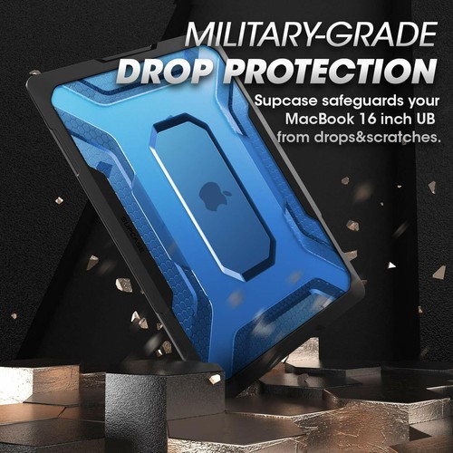 For Apple MacBook Pro 16" A2141, SUPCASE Slim Rubberized TPU Bumper Case Cover - Picture 8 of 24