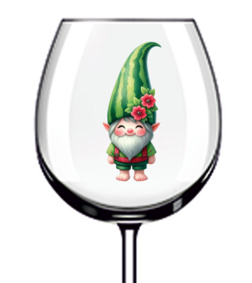 12x Wassermelone Zwerg Küche Laden Weinglas Flasche Becher Vinyl Aufkleber