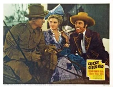 Lucky Cisco Kid US lobbycard Dana Andrews Mary Beth Hughes Cesar R- Old Photo