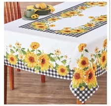Rectangle Sunflower Tablecloth col