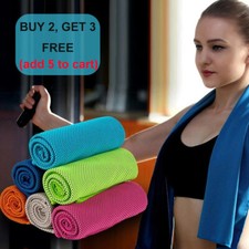 Instant Cooling Towel Ice Towel Neck Wrap For Sports Running Jogging Gym Chilly