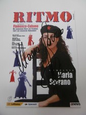 Maria Serrano "Flamenco" Autogramm signed 10x15 cm Postkarte 