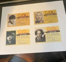 "The Three Stooges" Novelty ID Driver's License Card - All For One Price