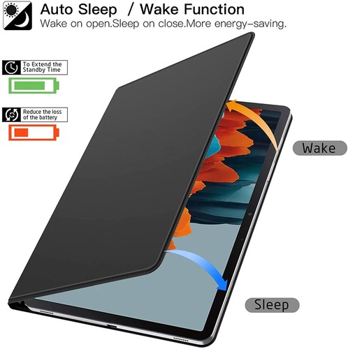 For Samsung Galaxy Tab S9 Ultra S9 S8 Plus S7 FE Tablet Folio Cases Smart Cover - Picture 9 of 21