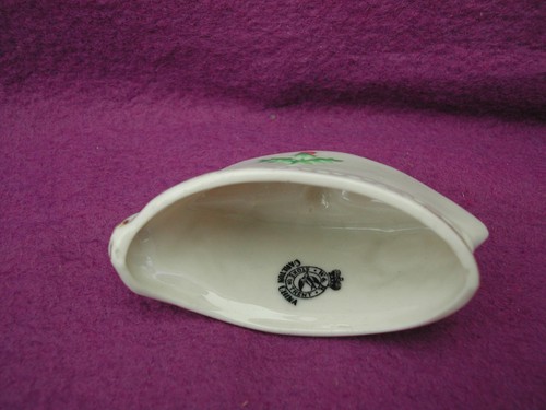 CARLTON Crested China WW1 Glengarry. ROSYTH Crest. - Picture 4 of 4