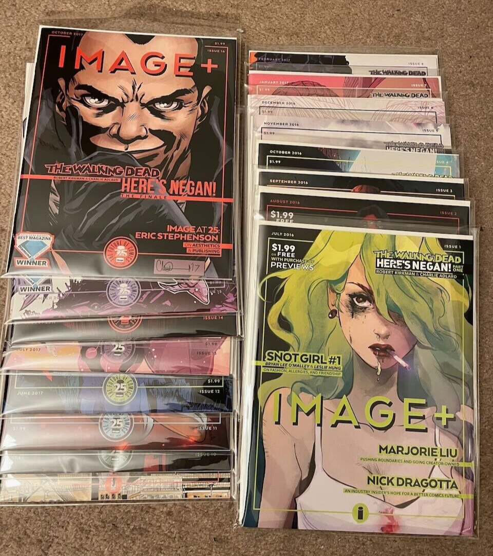 Image Plus Vol 1 #1-16 Complete run set The Walking Dead: Here's