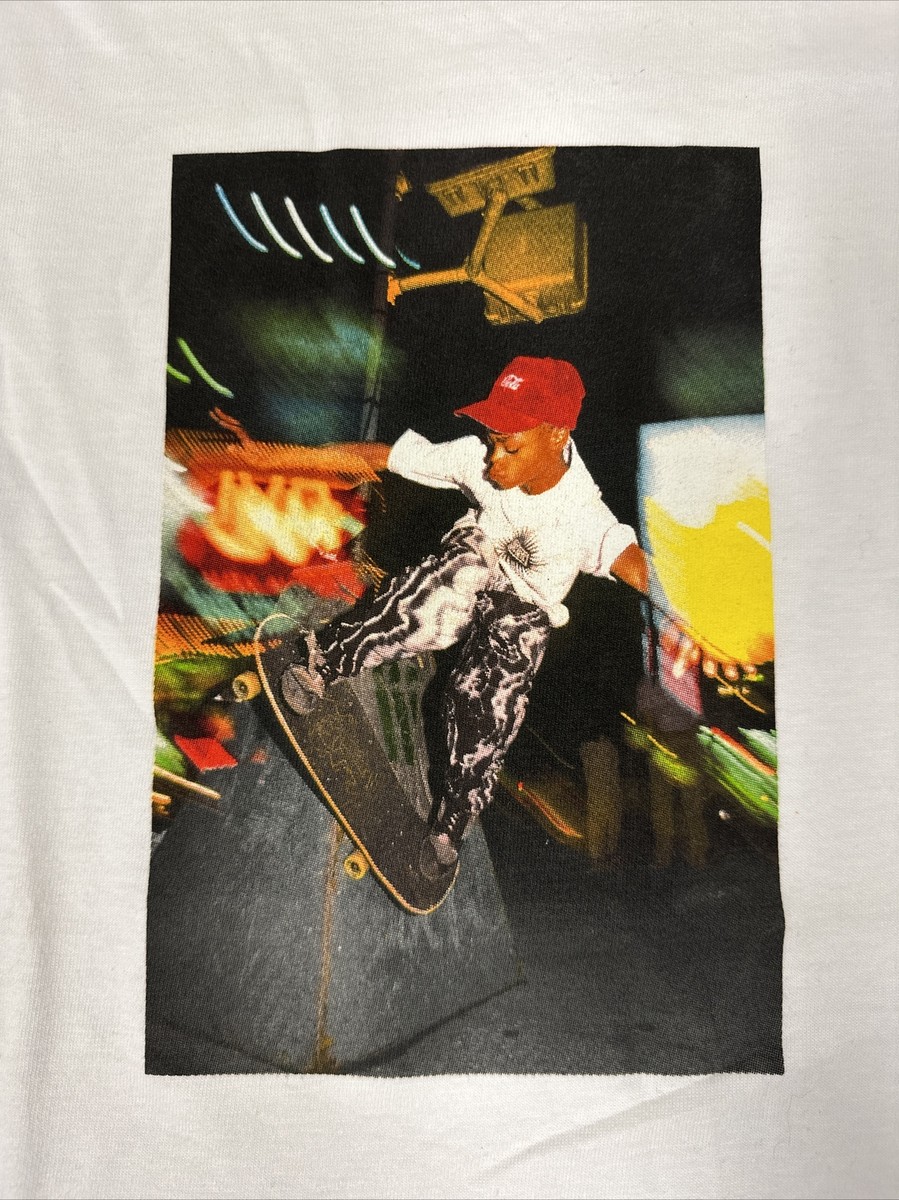 【レア】comme des garçon HOMME スペシャル 白タグトップス Supreme x Comme des Garcon Harold Hunter Tee White Size S Used