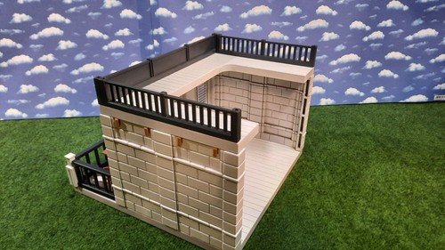 Playmobil DIY Landhaus Granit Umbau Custom Landleben Safari Haus Puppenhaus - Bild 8 von 12