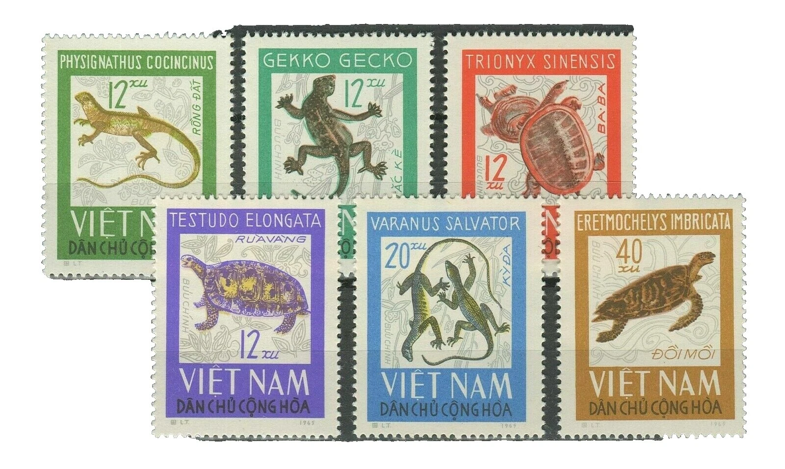 Vietnamese Postage Animal Kingdom Postal Stamps