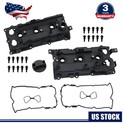 2PCS Valve Covers Set for Nissan 350Z Infiniti EX35 FX35 G35 M35 Q50 Q70