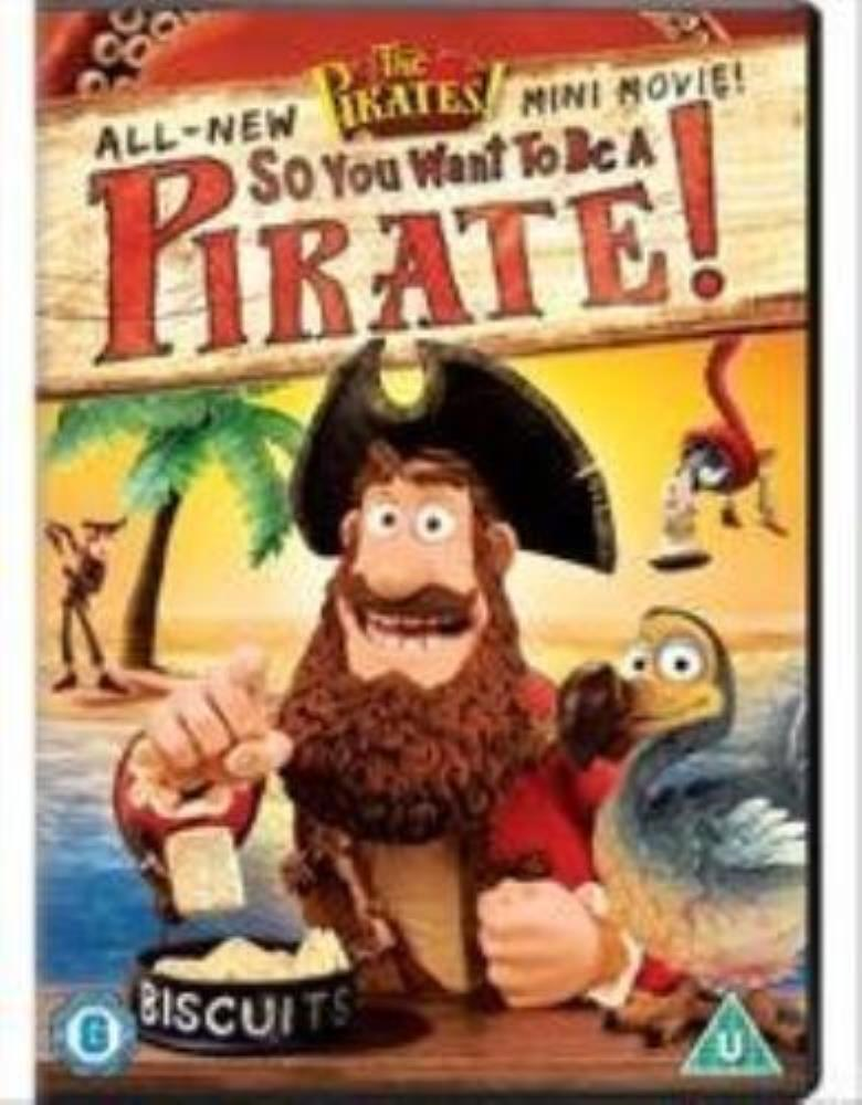 The Pirates! So You Want To Be A Pirate! DVD (2012) FREE SHIPPING
