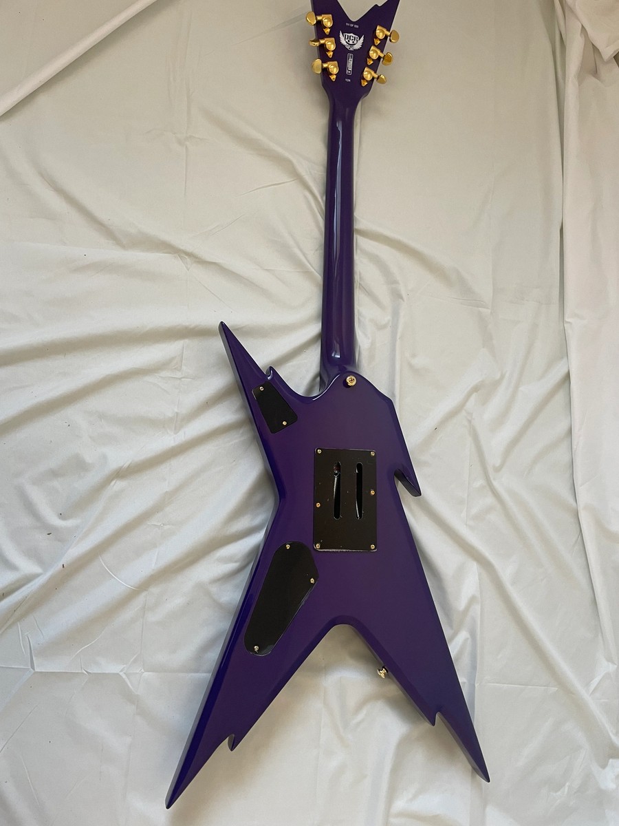 Top Razorback DCR Tooth Limited Purple Electric Guitar Floyd Rose
