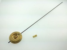 French Clock Pendulum Brass Bob 1 1/2 Diamete...
