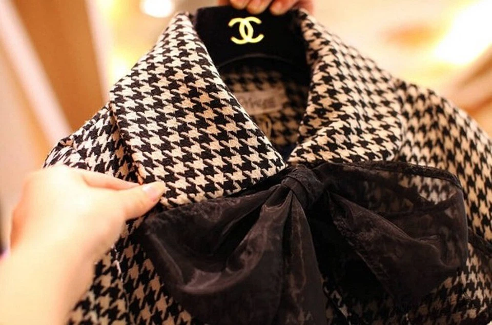 Made to order Custom HOUNDSTOOTH A line Jacket coat plus 1x-10x (SZ16-52)Y229 - Image 4 of 4