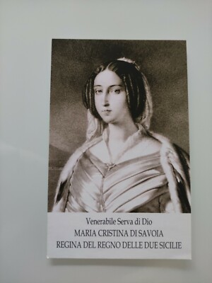 Ehrwürdige Dienerin Gottes Maria Christina von Savoyen, mit heiligem Gebet