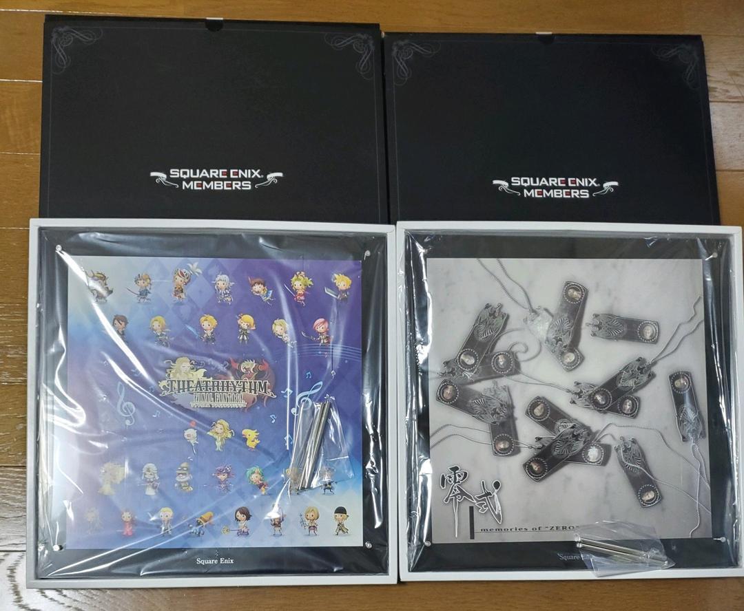 Square Enix members original Limited Final Fantasy illustration plate set