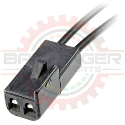 For GM Delphi Packard Black Plug 2 Way Unsealed Metripack 150 Connector Pigtail