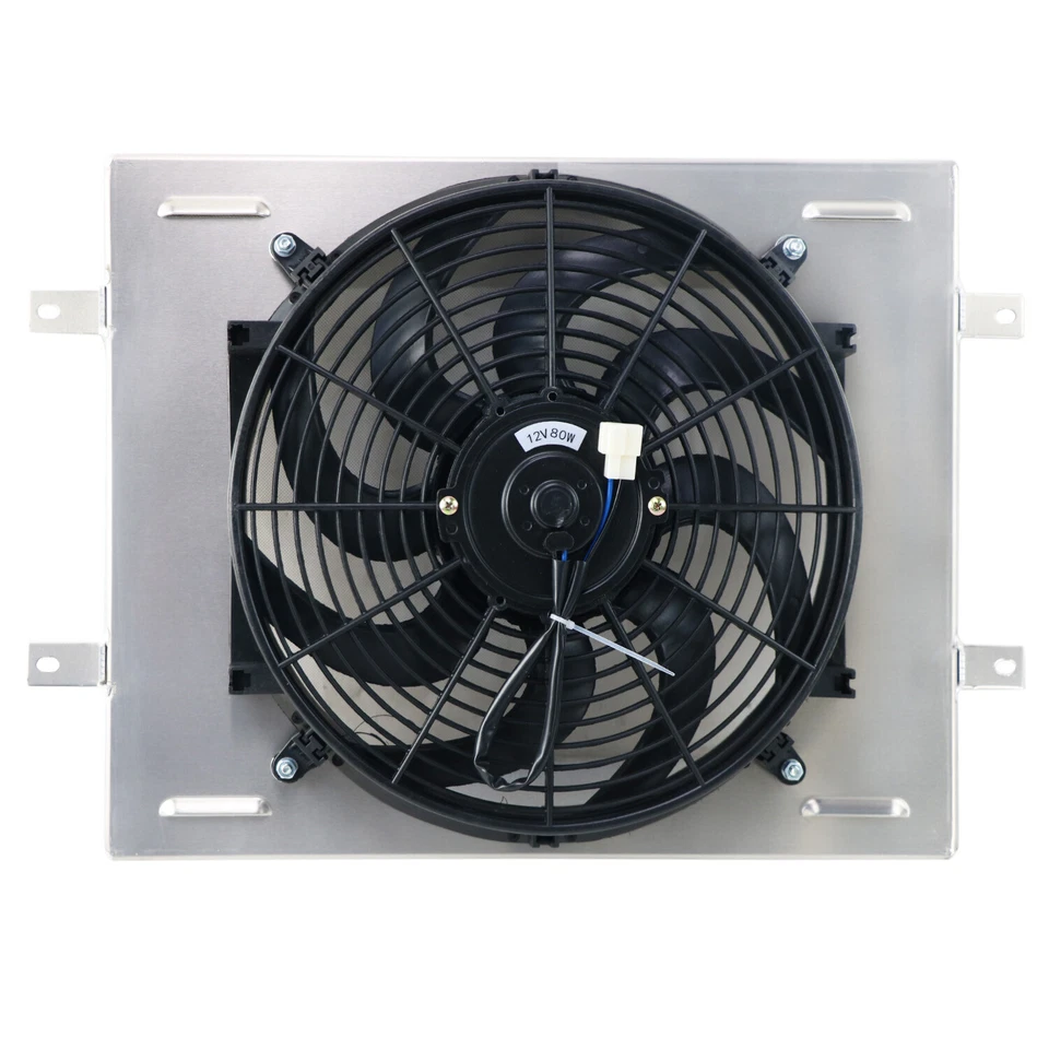 Aluminum Radiator Fan Shroud+Relay Fit 84-1995,87 Toyota PICKUP 4RUNNER SR5 DLX - Imagem 4 de 4