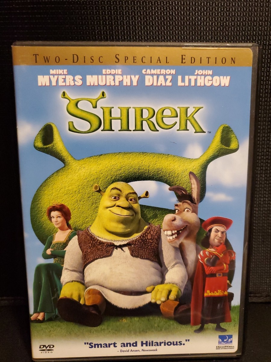 Shrek (DVD, 2001, 2-Disc Set, Special Edition) 667068901221| eBay
