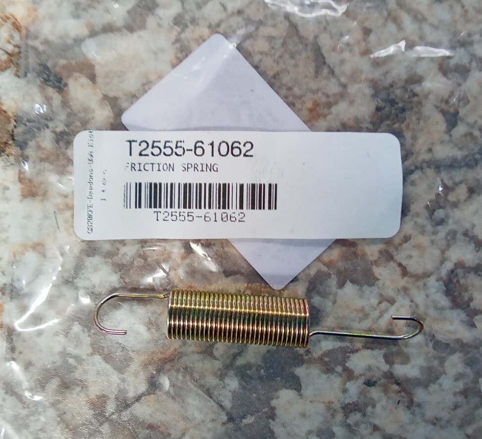 New Genuine OEM KIOTI T2555-61062 Brake Pedal Friction Spring for