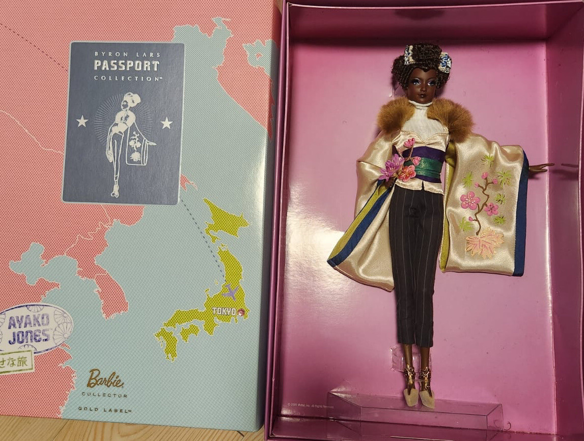 Barbie Collector Byron Lars Passport Collection AYAKO JONES Barbie Collector Byron Lars Passport Collection AYAKO JONES