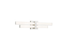 Z-Lite Zane 25 in. 2-Light Brushed Nickel Int...