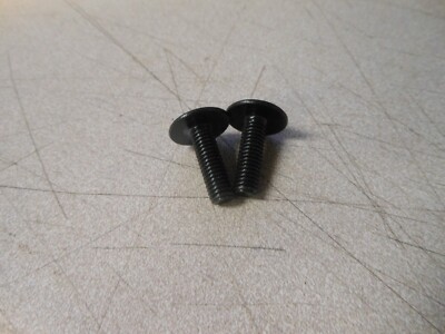 NOS Kawasaki 6X20 Black Screws 1985-1990 ZX750 1984-1987 ZX600