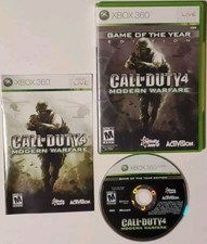Call Of Duty 4 Modern Warfare Game Of The Year Edition - Xbox 360 - CIB - Tested