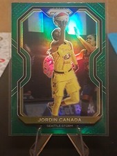 2021-22 Panini Prizm WNBA Green Prizm Jordin Canada Seattle Storm #24