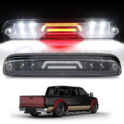 Fit For 1999-2016 Ford F250 F350 Super Duty Black LED 3rd Brake Light